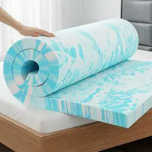 2 Inch Queen Cooling Gel Infused Memory Foam Mattress Topper Bed Pad 2 Inch Queen Cooling Gel Infused Memory Foam Mattress Topper Bed Pad