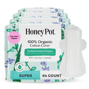 - Cooling Herbal - Super - Pads for Women - Cooling Herbal - Super - Pads for Women