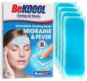 Cooling Patches Relief from Migraine/Headache Discomfort, 4 Count Cooling Patches Relief from Migraine/Headache Discomfort, 4 Count