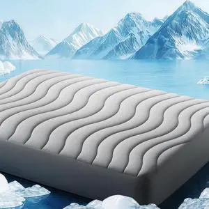 Cooling Mattress Pad Queen Size for Hot Sleepers Pillow Top Cover Cooling Mattress Pad Queen Size for Hot Sleepers Pillow Top Cover