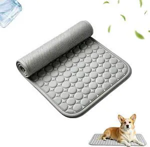 Pawlabs Cooling Mat, Reusable Cooling Pad for Dogs, Gray, Medium Pawlabs Cooling Mat, Reusable Cooling Pad for Dogs, Gray, Medium