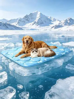 44" x 32" Dog Cooling Mat for Large Dogs, Arc-Chill Pet Cooling Mat 44" x 32" Dog Cooling Mat for Large Dogs, Arc-Chill Pet Cooling Mat