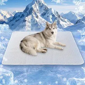 Dog Cooling Mat for Large Dogs, 46"x36", L Dog Cooling Mat for Large Dogs, 46"x36", L