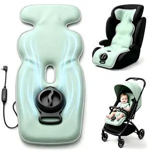 Baby Stroller Cooling Pad, Ice Water Circulation Car Seat Cooling Pad, No Fan No Noise No Battery Safe Cooling Mat, Tech Fabric Easy Clean, Universal Fit for Infant Toddler Summer Travel Baby Stroller Cooling Pad, Ice Water Circulation Car Seat Cooling Pad, No Fan No Noise No Battery Safe Cooling Mat, Tech Fabric Easy Clean, Universal Fit for Infant Toddler Summer Travel