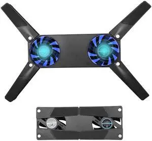 Laptop Cooling Pad Foldable for 10-15" PC Computer Notebook Laptop 2 Fans Cooler Pad Laptop Cooling Pad Foldable for 10-15" PC Computer Notebook Laptop 2 Fans Cooler Pad