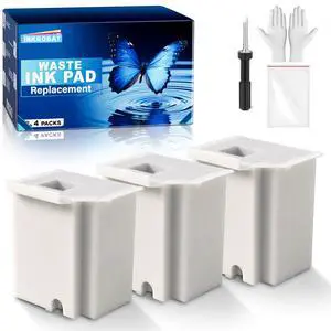 Waste Ink Pad Replacement with Reset Software for Ecotank ET-2800 ET-4800 ET-2720 ET-2803 ET-2400 ET-4700 2800 4800 2720 2803 ET2800 ET4800 Printer, Maintenance Box with Reset Software (3 Packs) Waste Ink Pad Replacement with Reset Software for Ecotank ET-2800 ET-4800 ET-2720 ET-2803 ET-2400 ET-4700 2800 4800 2720 2803 ET2800 ET4800 Printer, Maintenance Box with Reset Software (3 Packs)