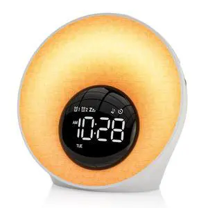 Sunrise Alarm Clock with Wake Up Light & White Noise Machine Sunrise Alarm Clock with Wake Up Light & White Noise Machine