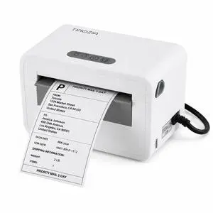 Bluetooth Shipping Label Printer, 4X6 Wireless Label Printer, USB Shipping Label Maker for Small Business, Compatible with iPhone, Android, Windows & Mac (White-1) Bluetooth Shipping Label Printer, 4X6 Wireless Label Printer, USB Shipping Label Maker for Small Business, Compatible with iPhone, Android, Windows & Mac (White-1)