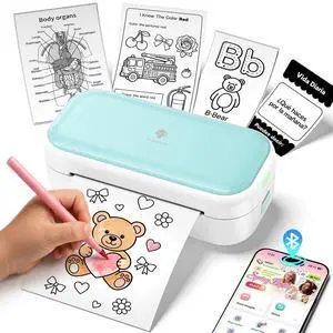 M03C Mini Flashcards Printer, DIY Printable Tool for Preschoolers M03C Mini Flashcards Printer, DIY Printable Tool for Preschoolers