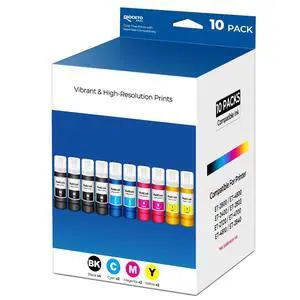 Compatible for EPT522 Ink Refill Bottles - 10 Pack EPT522 Ink Refill Kit Compatible for EPT522 Ink Refill Bottles - 10 Pack EPT522 Ink Refill Kit