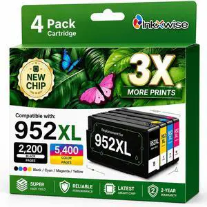 952XL Ink Cartridges Combo Pack for HP OfficeJet Pro 8710 7740 M1 952XL Ink Cartridges Combo Pack for HP OfficeJet Pro 8710 7740 M1