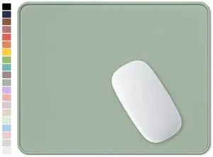 Mouse Pad, Premium-Textured Square Mousepad 10.2 x 8.3 Inch, Stitched Edge Anti-Slip Waterproof Rubber Pretty Cute Computer Mat for Office Gaming Laptop Women Kids Bean Green Mouse Pad, Premium-Textured Square Mousepad 10.2 x 8.3 Inch, Stitched Edge Anti-Slip Waterproof Rubber Pretty Cute Computer Mat for Office Gaming Laptop Women Kids Bean Green