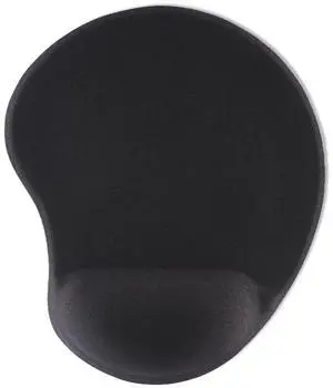 Ergo Mouse Pad - 2-in-1 Desk Mat with Integrated Wrist Rest, Non-Slip Bottom - Black Ergo Mouse Pad - 2-in-1 Desk Mat with Integrated Wrist Rest, Non-Slip Bottom - Black