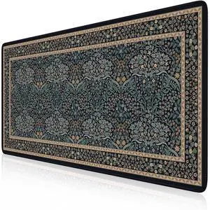 Desk Cover Mat, Office Mouse Pad,35.4x15.7in,Retro Black Desk Cover Mat, Office Mouse Pad,35.4x15.7in,Retro Black