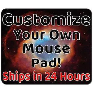 Personalized Mouse Pad - Add Pictures, Text, Logo or Art Design and Make Your Own Customized Mousepad. Each Custom Mouse Mat Comes in a Colorful Gift Bag. Personalized Your Gaming Mousepad (Landscape) Personalized Mouse Pad - Add Pictures, Text, Logo or Art Design and Make Your Own Customized Mousepad. Each Custom Mouse Mat Comes in a Colorful Gift Bag. Personalized Your Gaming Mousepad (Landscape)