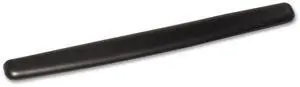 Gel Wrist Rest - 2.50" Height x 25" Width - Black - 1 Each - 1 Each Gel Wrist Rest - 2.50" Height x 25" Width - Black - 1 Each - 1 Each