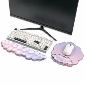 Cloud Keyboard Wrist Rest, Ergonomic Gel Wrist Support Pad for Desk Cloud Keyboard Wrist Rest, Ergonomic Gel Wrist Support Pad for Desk