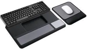 3-in-1 Ergonomic Keyboard Stand with Wrist Rest & Mouse Pad Set 3-in-1 Ergonomic Keyboard Stand with Wrist Rest & Mouse Pad Set