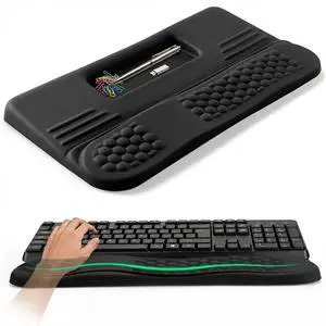 2-in-1 Wrist Rest, Keyboard Stand, Ergonomic Wave Wrist Pad 2-in-1 Wrist Rest, Keyboard Stand, Ergonomic Wave Wrist Pad