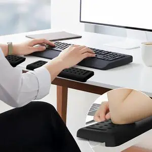 Keyboard Wrist Rest with Edge Protector - 11.8 Inch 2 Pack L Shaped Desk Pad Keyboard Wrist Rest with Edge Protector - 11.8 Inch 2 Pack L Shaped Desk Pad