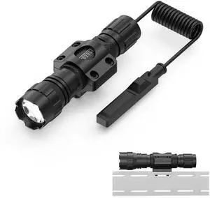 FL22 Tactical Flashlight 1200 Lumens LED Light M Lock Rail Mount Ar Flashlight with Pressure Switch FL22 Tactical Flashlight 1200 Lumens LED Light M Lock Rail Mount Ar Flashlight with Pressure Switch