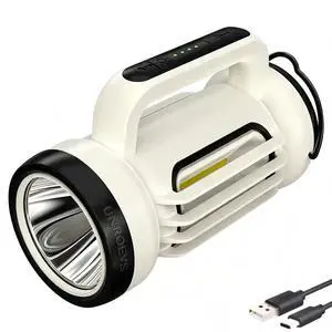 Camping Lantern,Rechargeable Handheld Flashlight & Emergency Light Camping Lantern,Rechargeable Handheld Flashlight & Emergency Light
