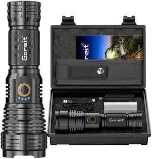 Flashlights LED High Lumens Rechargeable, 20000 LM Super Bright Flash Light Flashlights LED High Lumens Rechargeable, 20000 LM Super Bright Flash Light