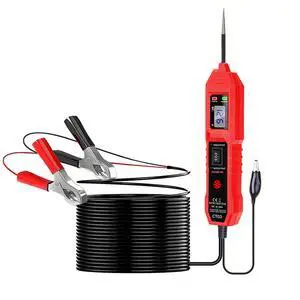 CT03 Power Circuit Tester, 6-24V DC Test Light Short Circuit, Automotive Component Electrical Polarity Identify Continuity Tester, Overload Protection CT03 Power Circuit Tester, 6-24V DC Test Light Short Circuit, Automotive Component Electrical Polarity Identify Continuity Tester, Overload Protection