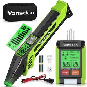 Circuit Breaker Finder with LCD, GFCI Outlet Tester,Circuit Tracer Circuit Breaker Finder with LCD, GFCI Outlet Tester,Circuit Tracer