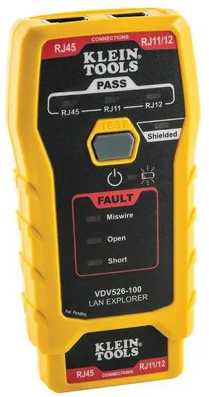 VDV526-100 Network LAN Cable Tester, VDV Tester, LAN Explorer with Remote VDV526-100 Network LAN Cable Tester, VDV Tester, LAN Explorer with Remote