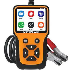 MP0515A 12V Car Battery Tester Automotive 100-2000 CCA Battery Load Tester Auto Cranking and Charging System Tester MP0515A 12V Car Battery Tester Automotive 100-2000 CCA Battery Load Tester Auto Cranking and Charging System Tester
