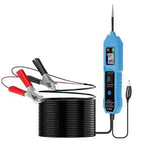 CT03 Power Circuit Tester, 6-24V DC Test Light Short Circuit, Automotive Component Electrical Polarity Identify Continuity Tester, Overload Protection CT03 Power Circuit Tester, 6-24V DC Test Light Short Circuit, Automotive Component Electrical Polarity Identify Continuity Tester, Overload Protection