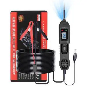 Power Circuit Probe Tester,6V/12V/24V DC Circuit Tester Automotive,Test Light,Fuse & Voltage Tester,Automotive Short Circuit Breake Finder Electrical Tools (Black) Power Circuit Probe Tester,6V/12V/24V DC Circuit Tester Automotive,Test Light,Fuse & Voltage Tester,Automotive Short Circuit Breake Finder Electrical Tools (Black)