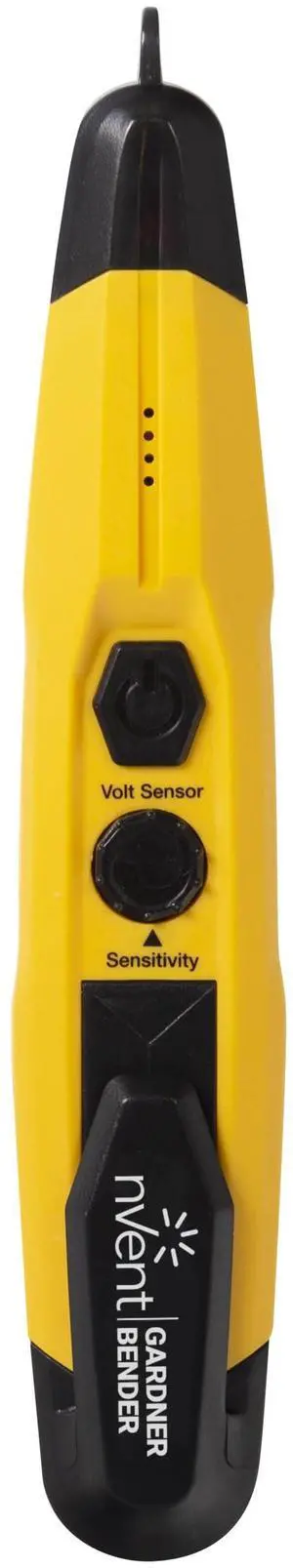 Instruments VD6509 Adjustable Non-Contact Detector with Flashlight, cETLus Listed, 1, 5 Clams/Master Voltage Tester, yellow Instruments VD6509 Adjustable Non-Contact Detector with Flashlight, cETLus Listed, 1, 5 Clams/Master Voltage Tester, yellow