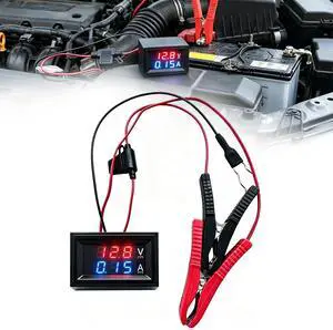 Parasitic Battery Drain Tester, 12V Automotive Fuse & Parasitic Draw Tester with Voltage Display, No Multimeter Required Parasitic Battery Drain Tester, 12V Automotive Fuse & Parasitic Draw Tester with Voltage Display, No Multimeter Required