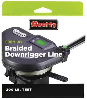 #2700K Power Braid Downrigger Line (200-Pound Test) 200-Foot Spool w/ Kit , Black #2700K Power Braid Downrigger Line (200-Pound Test) 200-Foot Spool w/ Kit , Black