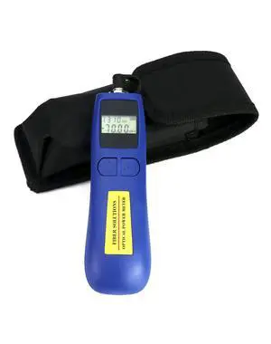 Optical Power Meter, -70~+10 dBm, with Universal 2.5mm Interface, Fiber Light Meter for Testing 6 Calibration wavelengths,Blue Optical Power Meter, -70~+10 dBm, with Universal 2.5mm Interface, Fiber Light Meter for Testing 6 Calibration wavelengths,Blue