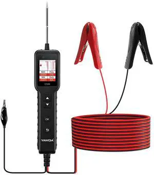 Power Circuit Probe,Colour screen12-24V DC Car Electrical System Diagnostic Test Tool,Electrical Short Open Breaker Circuit Finderand Component Activatedwith Multimeter Mode Power Circuit Probe,Colour screen12-24V DC Car Electrical System Diagnostic Test Tool,Electrical Short Open Breaker Circuit Finderand Component Activatedwith Multimeter Mode