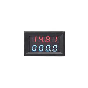 Digital DC Dual Display High Voltage Ammeter High Precision 4 Digit Multimeter Dual LED Digital Volt Amp Meter (33.00V red + Blue) Digital DC Dual Display High Voltage Ammeter High Precision 4 Digit Multimeter Dual LED Digital Volt Amp Meter (33.00V red + Blue)