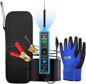 6-24V Digital LED Display Power Circuit Probe Tester Kit,Automotive Electrical System Tester,Car Circuit Tester, Short Circuit/Voltage Tester, Polarity Identify, Test Light,with Packaging Box 6-24V Digital LED Display Power Circuit Probe Tester Kit,Automotive Electrical System Tester,Car Circuit Tester, Short Circuit/Voltage Tester, Polarity Identify, Test Light,with Packaging Box