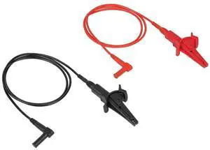 69381 Alligator Clip Test Leads, Heavy-Duty Banana Plug Replacement Leads, 3-Foot 69381 Alligator Clip Test Leads, Heavy-Duty Banana Plug Replacement Leads, 3-Foot