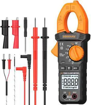 Digital Amp Clamp Meter Multimeter 4000 Counts,600A, AC/DC Voltage Digital Amp Clamp Meter Multimeter 4000 Counts,600A, AC/DC Voltage