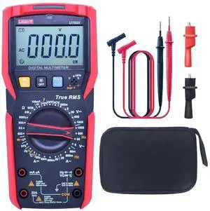 UT89X Digital Multimeter Tester, TRMS 6000 Counts AC DC 1000V Multimetro Volt Ohm Meter Automotive Electrical Capacitance Multimeter, Measures Current Temperature NCV Resistance UT89X Digital Multimeter Tester, TRMS 6000 Counts AC DC 1000V Multimetro Volt Ohm Meter Automotive Electrical Capacitance Multimeter, Measures Current Temperature NCV Resistance