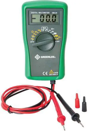 DM-25 CATIII 600V Manual Ranging Digital Multimeter DM-25 CATIII 600V Manual Ranging Digital Multimeter