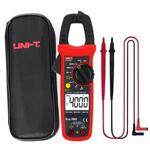 Digital Clamp Meter UT203R AC Current True RMS Volt Amp Ohm Meter HVAC Clamp On Multimeter, Auto Ranging 4,000 Counts NCV AC DC Voltage Frequency Resistance Capacitance Continuity Diode Tester Digital Clamp Meter UT203R AC Current True RMS Volt Amp Ohm Meter HVAC Clamp On Multimeter, Auto Ranging 4,000 Counts NCV AC DC Voltage Frequency Resistance Capacitance Continuity Diode Tester