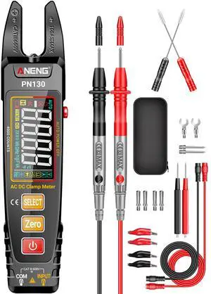 Multimeter Tester Color LCD TRMS 4000 Count Rechargeable Clamp Meter Multimeter Tester Color LCD TRMS 4000 Count Rechargeable Clamp Meter