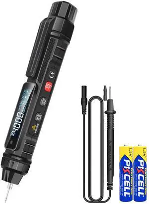 Pen Type Digital Multimeter Voltage Tester NCV Non-Contact Meter 600V Voltmeter, Measure AC DC Voltage Resistance Diode Capacitor Frequency Continuity for Electrician Tools Pen Type Digital Multimeter Voltage Tester NCV Non-Contact Meter 600V Voltmeter, Measure AC DC Voltage Resistance Diode Capacitor Frequency Continuity for Electrician Tools