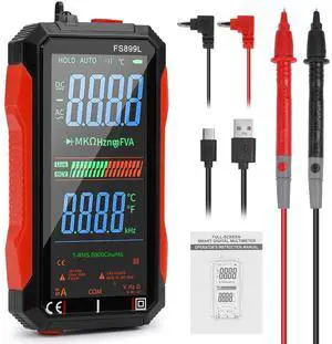Digital Multimeter 2026 Upgraded FS899L for Auto Home Industrial Digital Multimeter 2026 Upgraded FS899L for Auto Home Industrial
