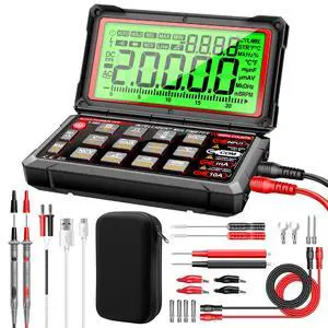 20000 Count Digital Multimeter, 300-19999 RPM Automotive Tachometer 20000 Count Digital Multimeter, 300-19999 RPM Automotive Tachometer