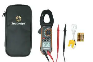 - 65031640 CLAMP METER, 400A AC/DC 21530T,Black/Brown - 65031640 CLAMP METER, 400A AC/DC 21530T,Black/Brown